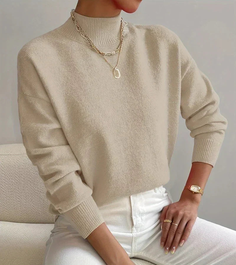 Seraphine | Cozy Turtleneck Knit Sweater