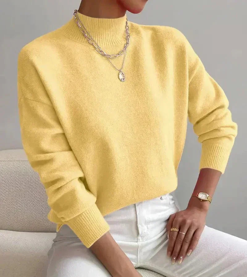 Seraphine | Cozy Turtleneck Knit Sweater