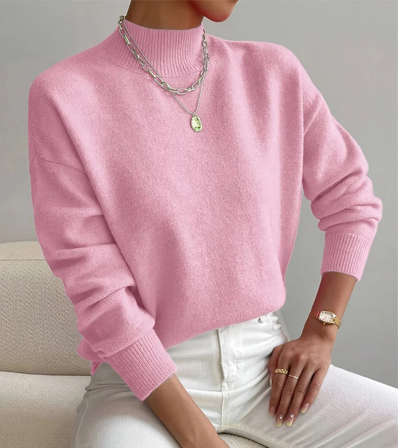 Seraphine | Cozy Turtleneck Knit Sweater