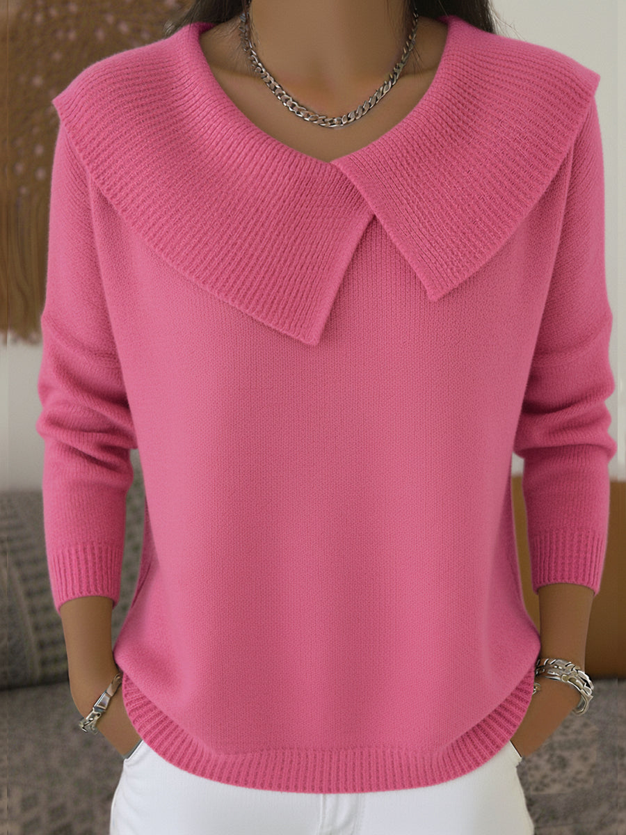 Sunnora™ | Cozy Sweater with Plush Collar