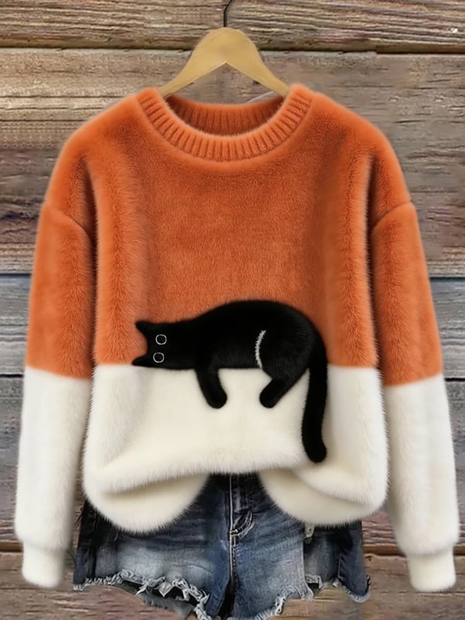 Luna™ | Women's Cat Graphic Sweatshirt