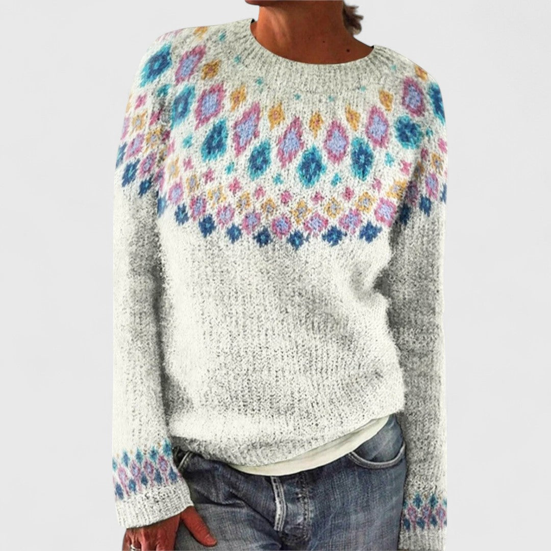 Mary - Vintage Scandinavian Knit Sweater