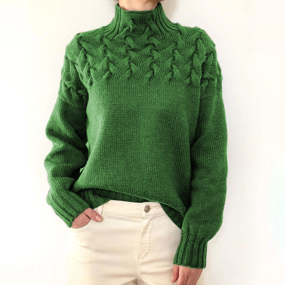 Pamela - Cozy Knit Turtleneck Sweater