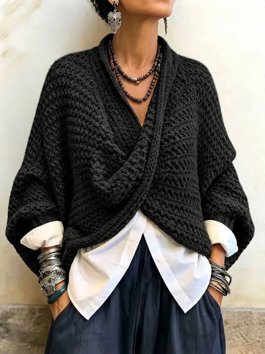 Lorelei™ Crossover Batwing Sweater