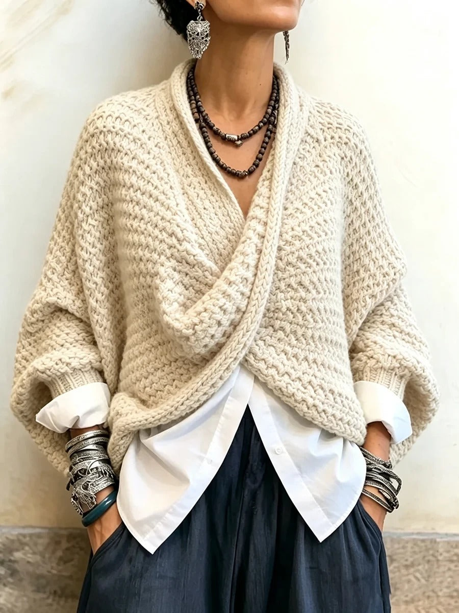 Lorelei™ Crossover Batwing Sweater