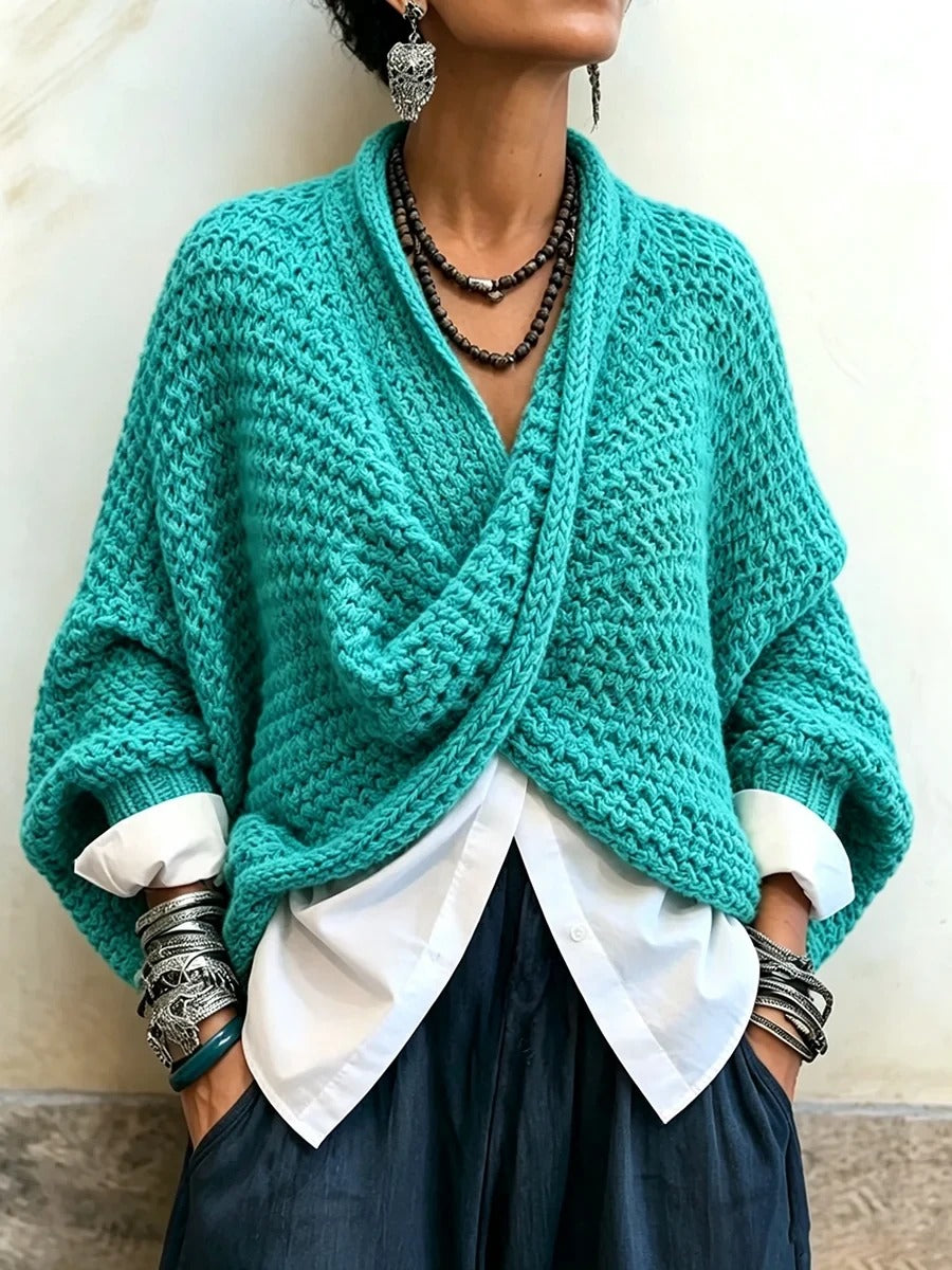 Lorelei™ Crossover Batwing Sweater