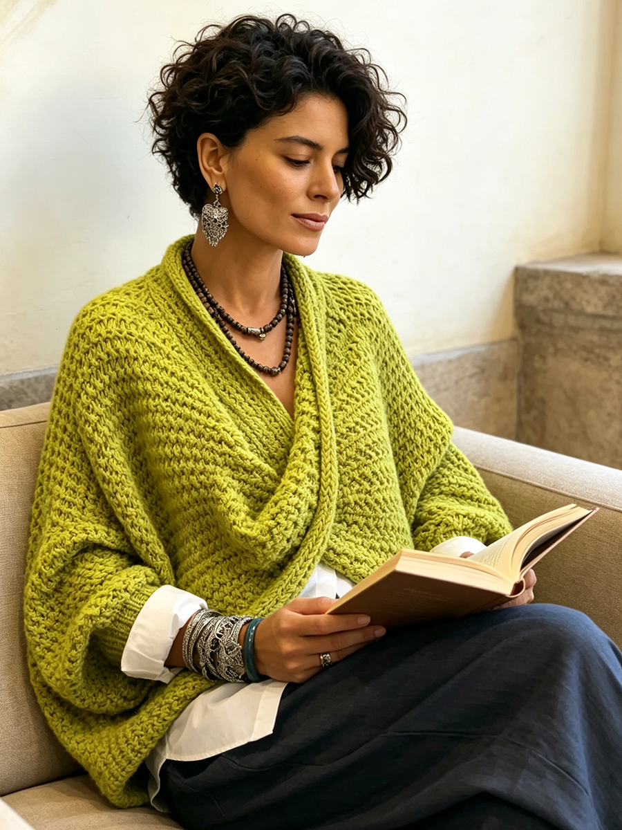 Lorelei™ Crossover Batwing Sweater
