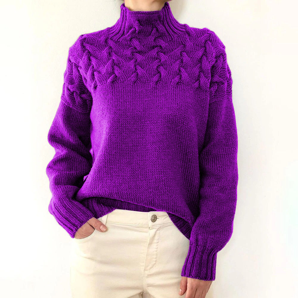Pamela - Cozy Knit Turtleneck Sweater
