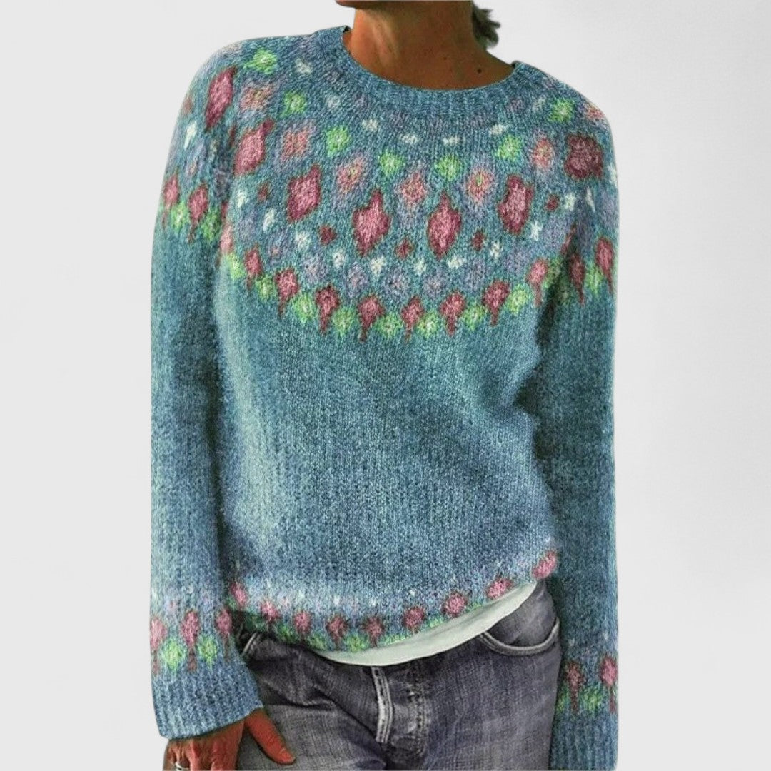 Patricia - Vintage Scandinavian Knit Sweater