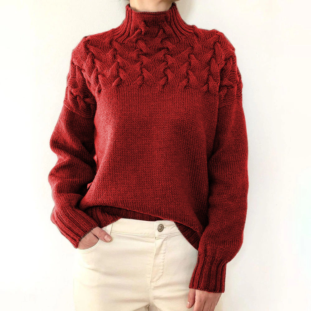 Pamela - Cozy Knit Turtleneck Sweater