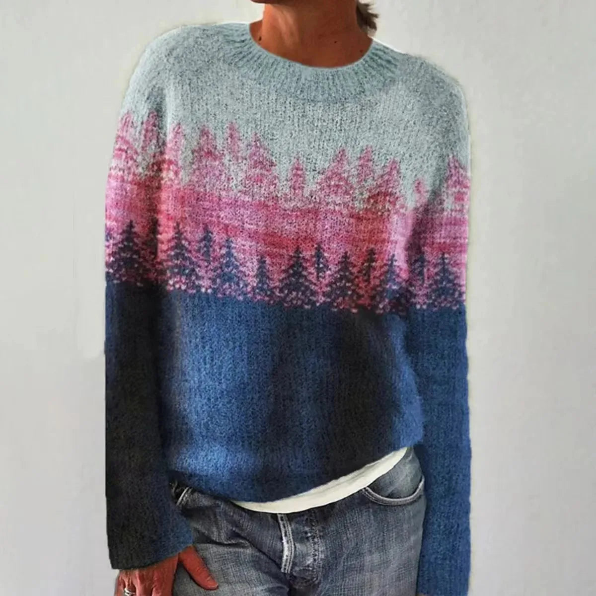 Georgia - Vintage Scandinavian Knit Sweater